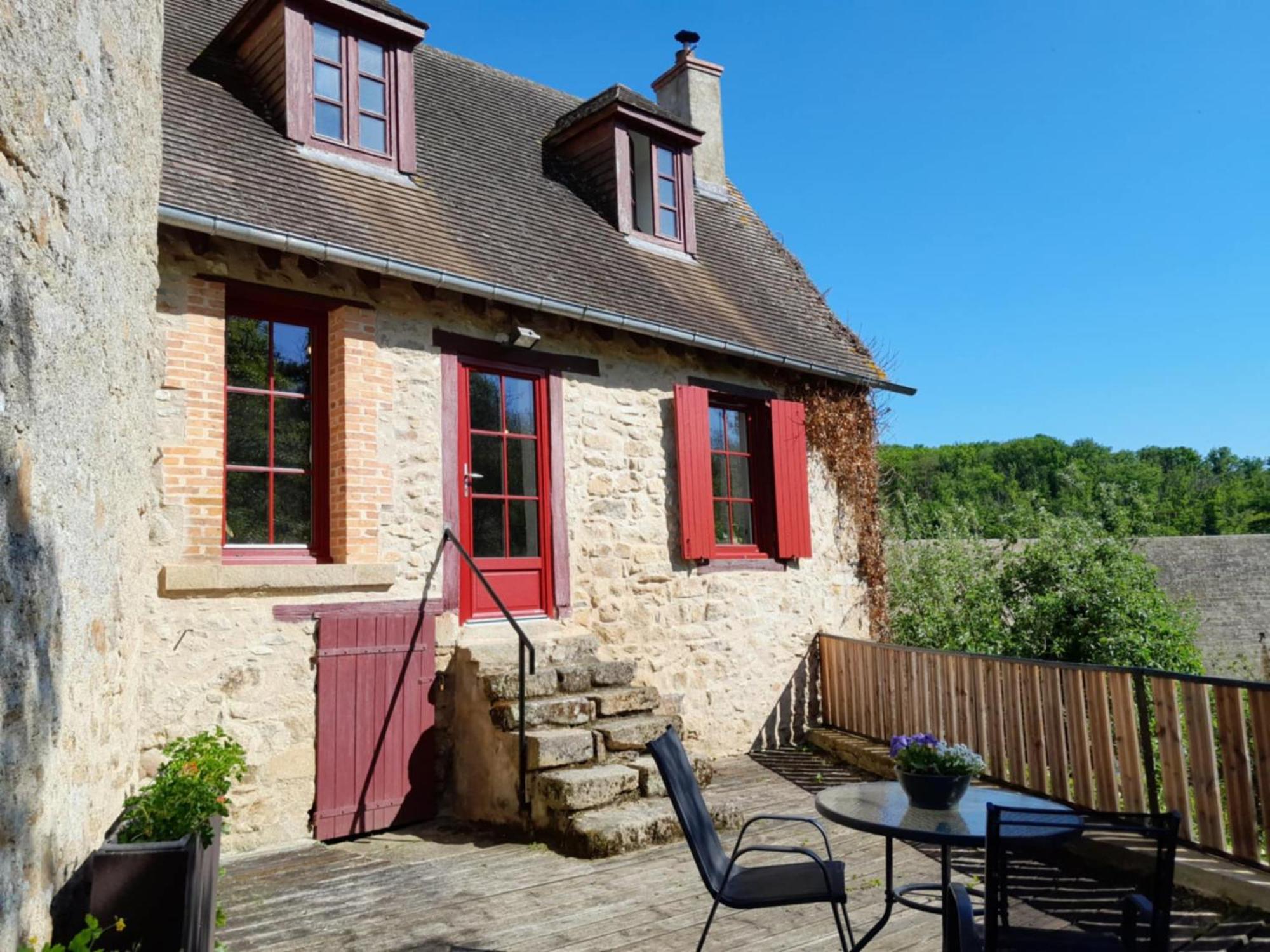 Gite "La Petite" Saint-Benoit-du-Sault Esterno foto